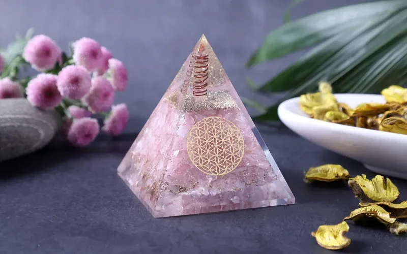 Rose Quartz Orgone | Premium Rose Quartz Orgone | Premium